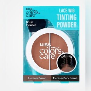 KISS Lace Wig Tinting Powder - Medium Brown